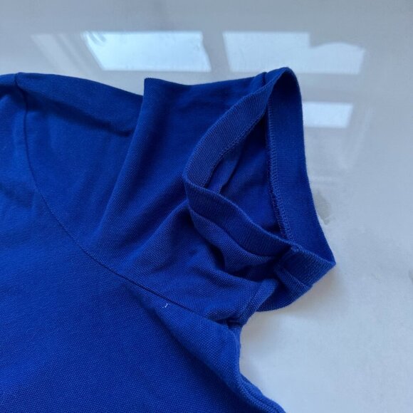 Ralph Lauren | Bear Polo Shirt | XXL | Classic Fit | Royal Blue | 100% Cotton - Picture 5 of 16